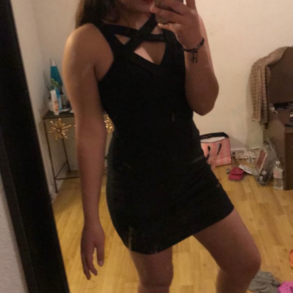 NightClub Black Dress